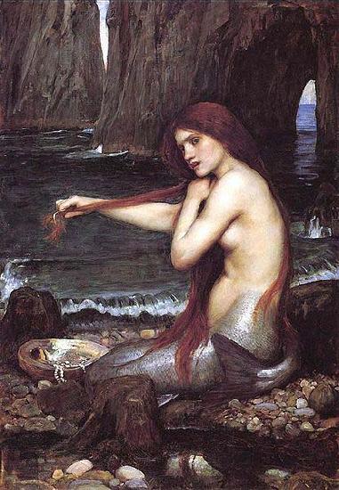 John William Waterhouse The Mermaid Sweden oil painting art